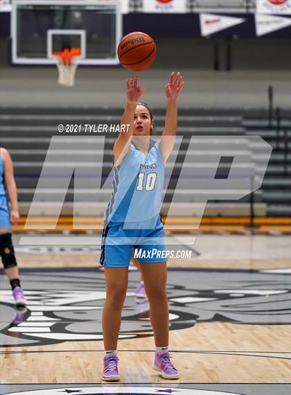 Thumbnail 3 in Mount Notre Dame vs. Crown Point (Sneakers for Santa Shootout) photogallery.