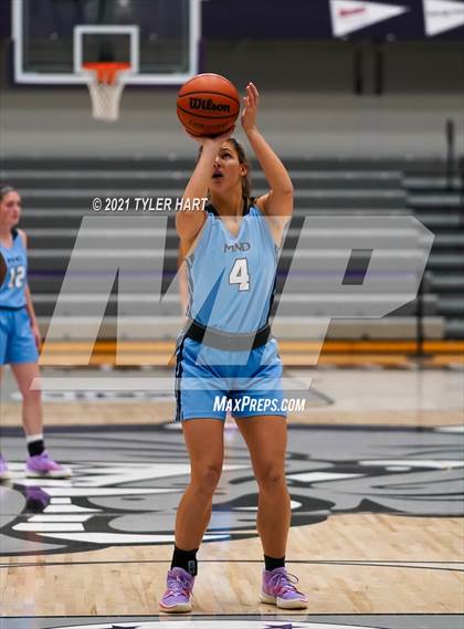 Thumbnail 1 in Mount Notre Dame vs. Crown Point (Sneakers for Santa Shootout) photogallery.