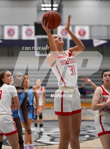 Thumbnail 1 in Mount Notre Dame vs. Crown Point (Sneakers for Santa Shootout) photogallery.