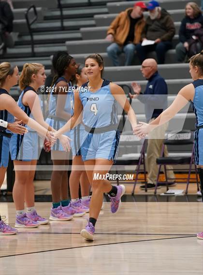 Thumbnail 3 in Mount Notre Dame vs. Crown Point (Sneakers for Santa Shootout) photogallery.