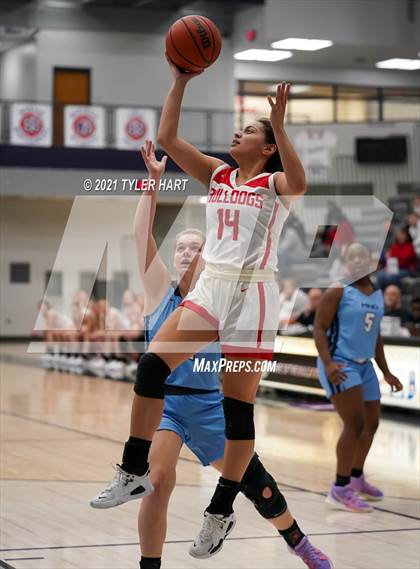 Thumbnail 1 in Mount Notre Dame vs. Crown Point (Sneakers for Santa Shootout) photogallery.