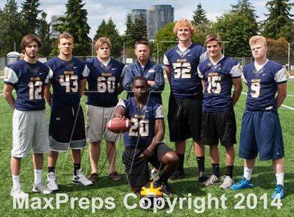Thumbnail 1 in Bellevue (2014 Preseason Top 25 Photo Shoot) photogallery.