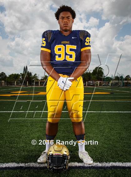 Thumbnail 2 in St. Thomas Aquinas (2016 Preseason Top 25 Early Contenders Photo Shoot) photogallery.