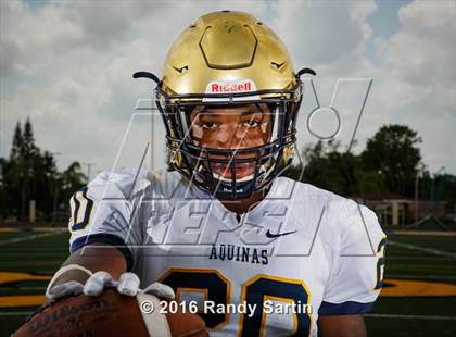 Thumbnail 2 in St. Thomas Aquinas (2016 Preseason Top 25 Early Contenders Photo Shoot) photogallery.