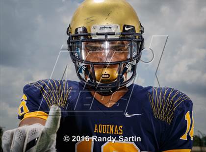 Thumbnail 2 in St. Thomas Aquinas (2016 Preseason Top 25 Early Contenders Photo Shoot) photogallery.