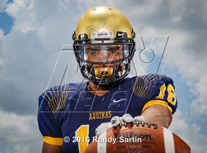 Thumbnail 3 in St. Thomas Aquinas (2016 Preseason Top 25 Early Contenders Photo Shoot) photogallery.