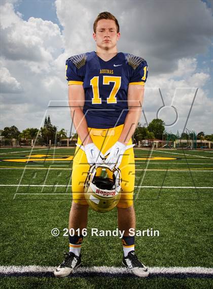 Thumbnail 3 in St. Thomas Aquinas (2016 Preseason Top 25 Early Contenders Photo Shoot) photogallery.
