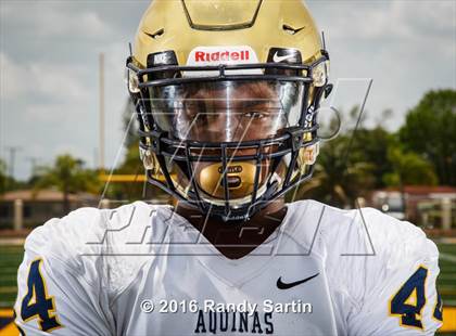Thumbnail 3 in St. Thomas Aquinas (2016 Preseason Top 25 Early Contenders Photo Shoot) photogallery.