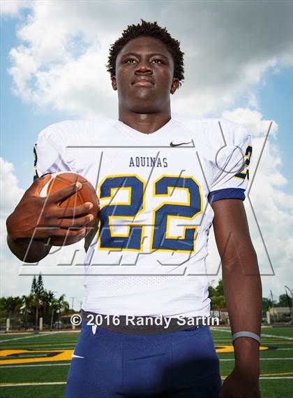 Thumbnail 3 in St. Thomas Aquinas (2016 Preseason Top 25 Early Contenders Photo Shoot) photogallery.