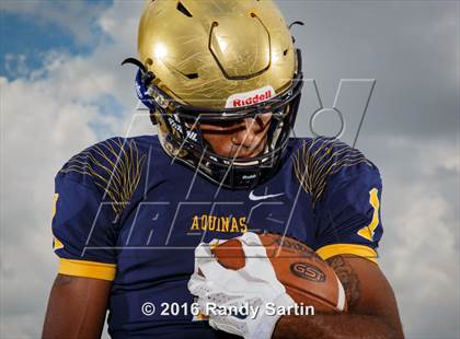 Thumbnail 3 in St. Thomas Aquinas (2016 Preseason Top 25 Early Contenders Photo Shoot) photogallery.