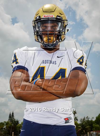 Thumbnail 2 in St. Thomas Aquinas (2016 Preseason Top 25 Early Contenders Photo Shoot) photogallery.