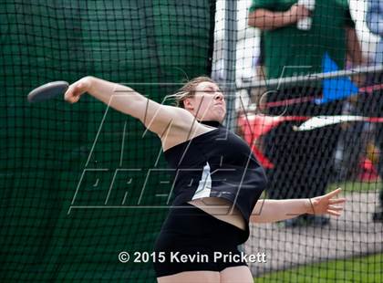 Thumbnail 1 in CHSAA 4A State Championship Discus (Day 1) photogallery.