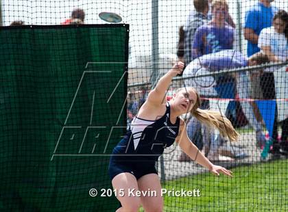 Thumbnail 3 in CHSAA 4A State Championship Discus (Day 1) photogallery.