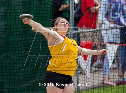 Thumbnail 1 in CHSAA 4A State Championship Discus (Day 1) photogallery.