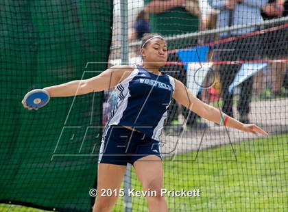 Thumbnail 3 in CHSAA 4A State Championship Discus (Day 1) photogallery.