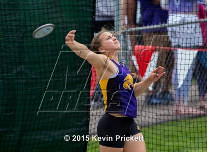 Thumbnail 3 in CHSAA 4A State Championship Discus (Day 1) photogallery.