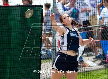 Thumbnail 1 in CHSAA 4A State Championship Discus (Day 1) photogallery.