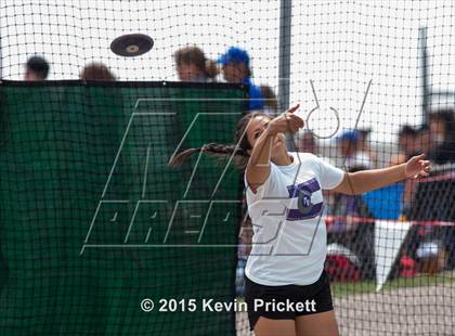 Thumbnail 2 in CHSAA 4A State Championship Discus (Day 1) photogallery.