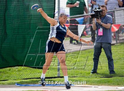 Thumbnail 3 in CHSAA 4A State Championship Discus (Day 1) photogallery.