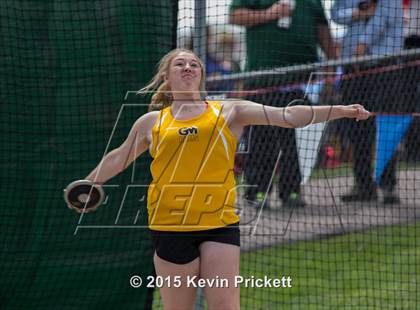 Thumbnail 2 in CHSAA 4A State Championship Discus (Day 1) photogallery.