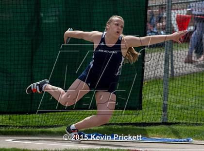 Thumbnail 2 in CHSAA 4A State Championship Discus (Day 1) photogallery.