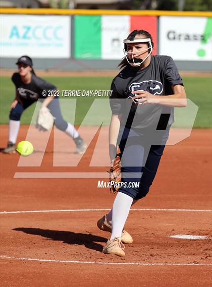 Thumbnail 3 in Cactus Shadows vs Horizon (Double Header) photogallery.