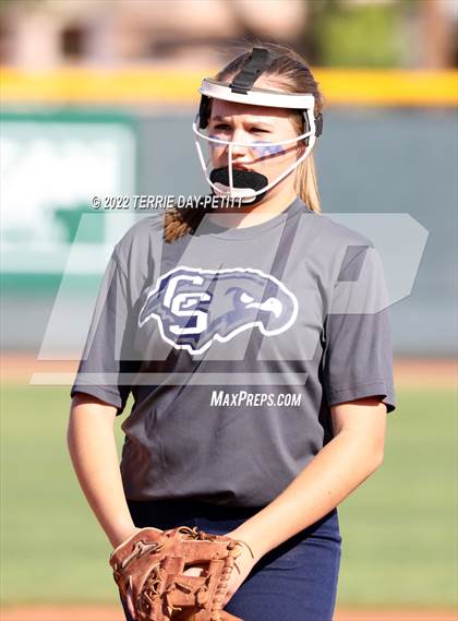 Thumbnail 3 in Cactus Shadows vs Horizon (Double Header) photogallery.