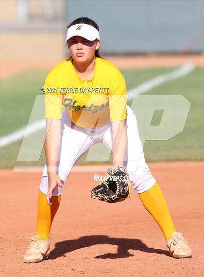 Thumbnail 3 in Cactus Shadows vs Horizon (Double Header) photogallery.