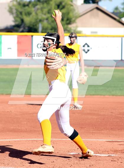 Thumbnail 3 in Cactus Shadows vs Horizon (Double Header) photogallery.