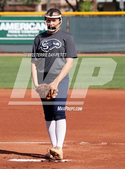 Thumbnail 1 in Cactus Shadows vs Horizon (Double Header) photogallery.