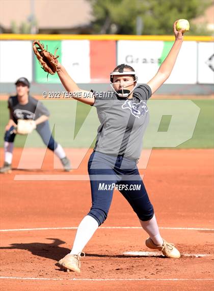 Thumbnail 2 in Cactus Shadows vs Horizon (Double Header) photogallery.