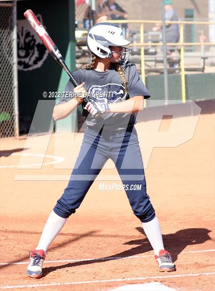 Thumbnail 3 in Cactus Shadows vs Horizon (Double Header) photogallery.