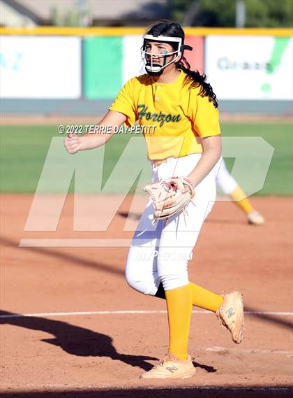 Thumbnail 2 in Cactus Shadows vs Horizon (Double Header) photogallery.
