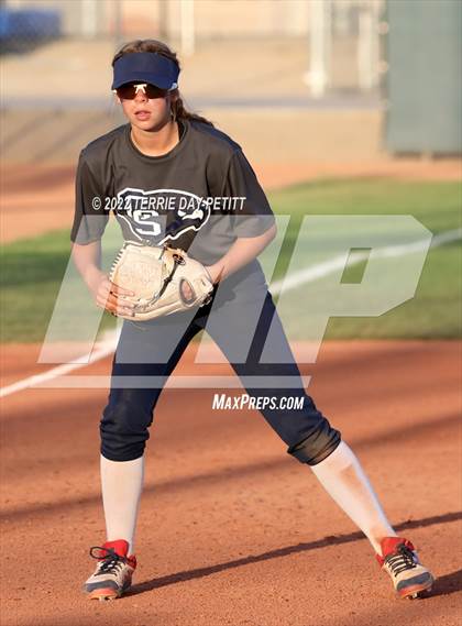 Thumbnail 2 in Cactus Shadows vs Horizon (Double Header) photogallery.