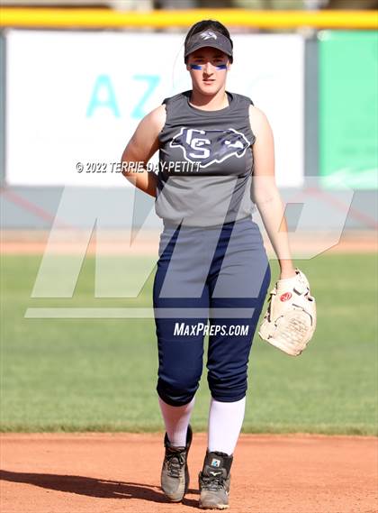 Thumbnail 2 in Cactus Shadows vs Horizon (Double Header) photogallery.