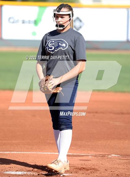Thumbnail 1 in Cactus Shadows vs Horizon (Double Header) photogallery.