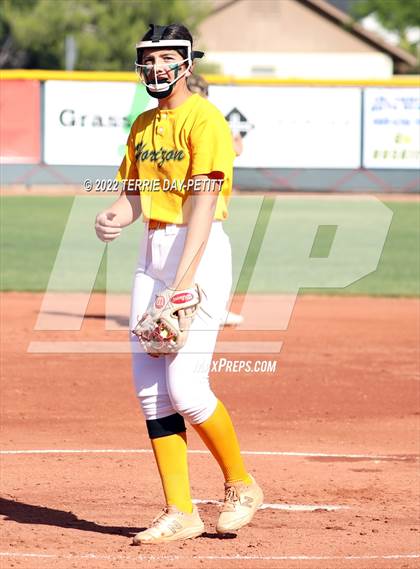 Thumbnail 1 in Cactus Shadows vs Horizon (Double Header) photogallery.