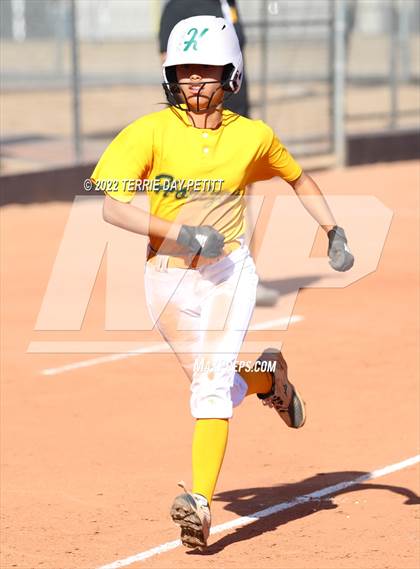 Thumbnail 2 in Cactus Shadows vs Horizon (Double Header) photogallery.