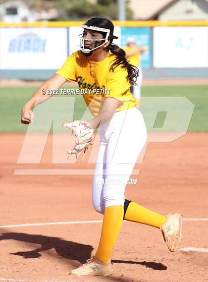 Thumbnail 2 in Cactus Shadows vs Horizon (Double Header) photogallery.