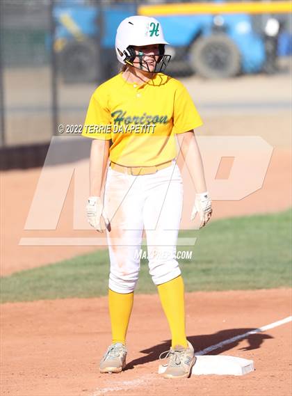 Thumbnail 2 in Cactus Shadows vs Horizon (Double Header) photogallery.