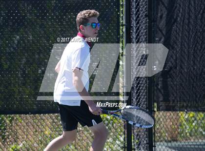 Thumbnail 3 in Golden v Lewis Palmer (CHSAA 4A Region 1 1 Doubles) photogallery.
