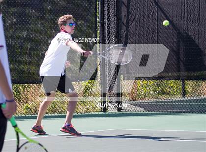 Thumbnail 1 in Golden v Lewis Palmer (CHSAA 4A Region 1 1 Doubles) photogallery.