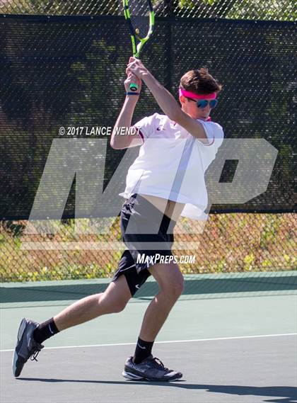 Thumbnail 1 in Golden v Lewis Palmer (CHSAA 4A Region 1 1 Doubles) photogallery.