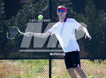 Thumbnail 3 in Golden v Lewis Palmer (CHSAA 4A Region 1 1 Doubles) photogallery.