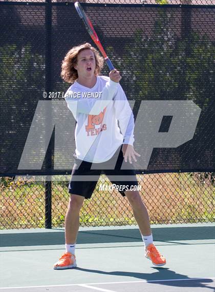 Thumbnail 3 in Golden v Lewis Palmer (CHSAA 4A Region 1 1 Doubles) photogallery.