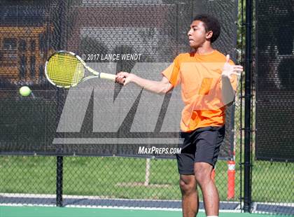 Thumbnail 2 in Golden v Lewis Palmer (CHSAA 4A Region 1 1 Doubles) photogallery.