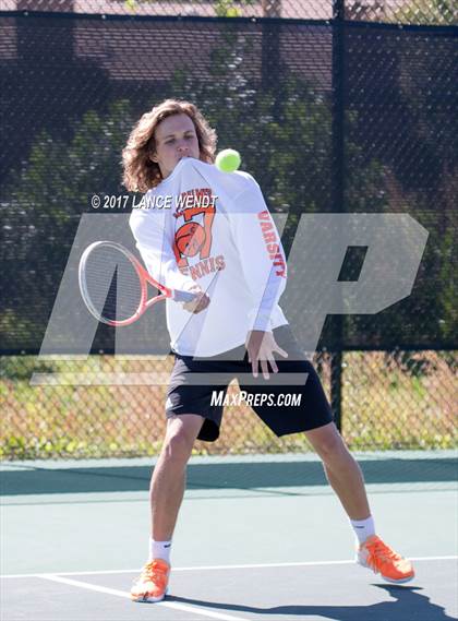 Thumbnail 3 in Golden v Lewis Palmer (CHSAA 4A Region 1 1 Doubles) photogallery.