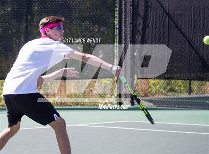 Thumbnail 2 in Golden v Lewis Palmer (CHSAA 4A Region 1 1 Doubles) photogallery.