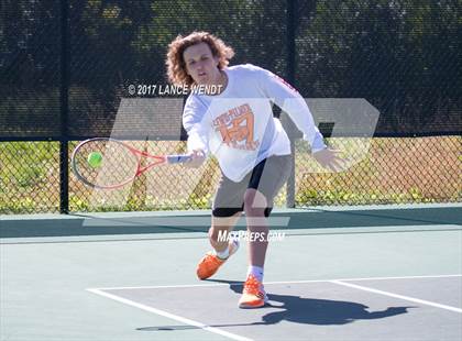 Thumbnail 1 in Golden v Lewis Palmer (CHSAA 4A Region 1 1 Doubles) photogallery.