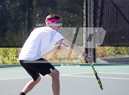 Thumbnail 3 in Golden v Lewis Palmer (CHSAA 4A Region 1 1 Doubles) photogallery.